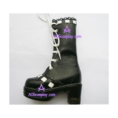 Black Martin of bud silk boots lolita shoes boots cosplay shoes