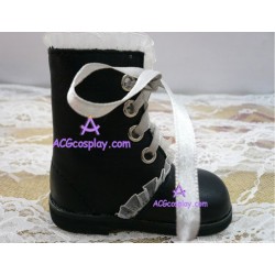 Black Martin of bud silk shoes version2 lolita shoes boots cosplay shoes