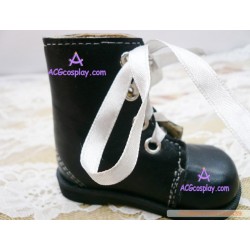 Black Martin paragraph shoes lolita shoes boots cosplay shoes