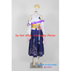 Final Fantasy X 10 Yuna cosplay costume