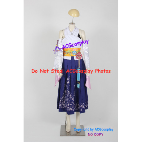 Final Fantasy X 10 Yuna cosplay costume