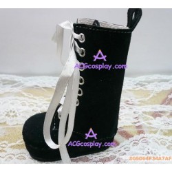 Black Martin paragraph shoes version2 lolita shoes boots cosplay shoes