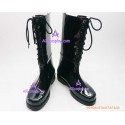 Black ministers Sherpa lolita shoes boots cosplay shoes