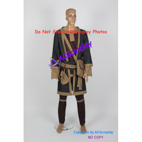 The Eldar Scrolls V Skyrim Mage Robe Cosplay Costume include functional bag