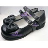 Blavk princess shoes lolita shoes boots cosplay shoes