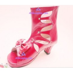 Bowknot brand dress boots version1 lolita shoes boots cosplay shoes