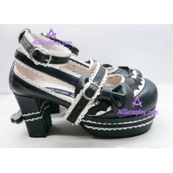 Bowknot brand dress shoes lolita shoes boots cosplay shoes