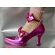 Bowknot wine red princess shoes lolita shoes boots cosplay shoes