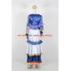 LOL League of Legends Queen Ashe Cosplay Costume blue set