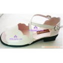 Flat with white lace female sandals lolita shoes boots cosplay shoes