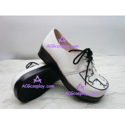 Japanese pop LOLITA white fastens leukorrhagia word frame Punk princess leisure shoes lolita shoes boots 