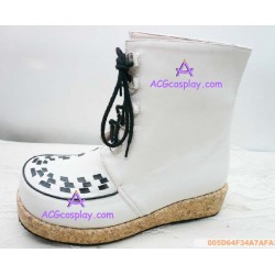 Japanese pop Punk chalaza LOLITA white princess leisure shoes version4 lolita shoes boots