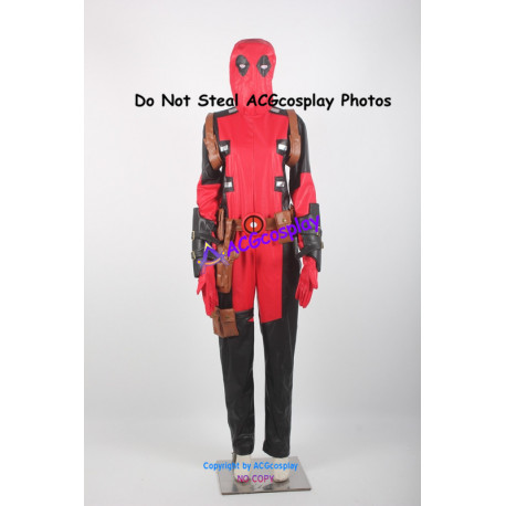 Marvel Comics Deadpool Cosplay Costume v.3 faux leather made cosplay