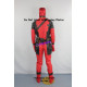 Marvel Comics Deadpool Cosplay Costume faux leather include boots covers