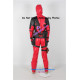 Marvel Comics Deadpool Cosplay Costume faux leather made super hero costume