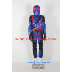 Marvel Comics Spider Man Cosplay Costume faux leather made include backpack and head mask