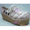 Japanese pop Punk LOLITA pink department with princess leisure shoes version1 lolita shoes boots