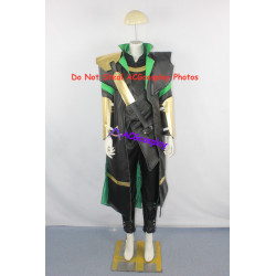 Marvel Comics The Avengers Loki Cosplay Costume