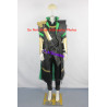 Marvel Comics The Avengers Loki Cosplay Costume