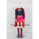 DC Comics Supergirl Cosplay Costumes include boots covers