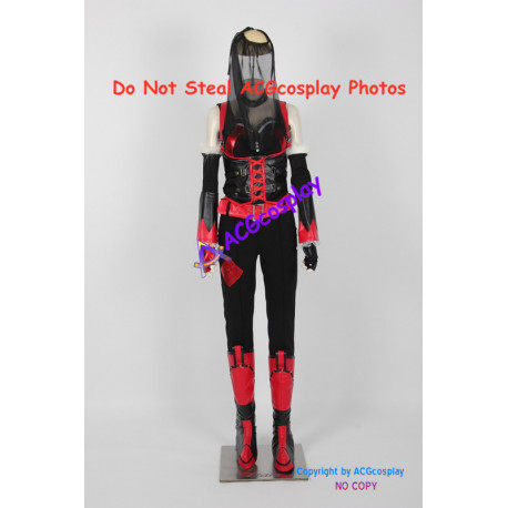 DC Comics Batman Arkham City Harley Quinn Cosplay Costume