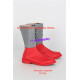 Ancient Warriors Legacies of Olympus red set cosplay shoes boots