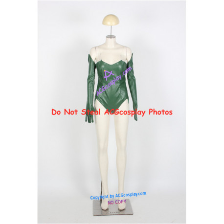 DC Comics Batman Poison Ivy Cosplay Costume faux leather made