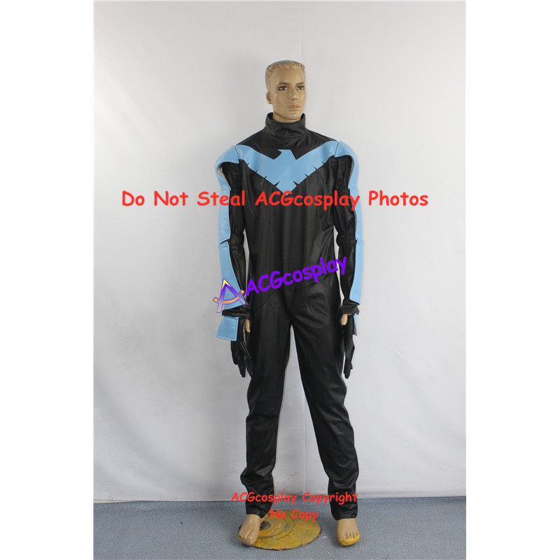 Child's Large 12/14 DC Halloween Details about   Batman Unlimited Nightwing Deluxe Costume 