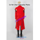 Final Fantasy XIV Red Mage Cosplay Costume velvet made include boots covers
