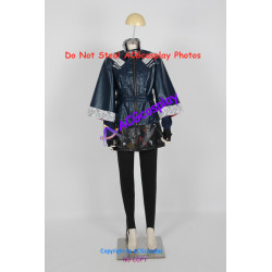 Descendants Evie Cosplay Costume navy blue version