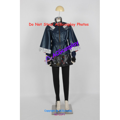 Descendants Evie Cosplay Costume navy blue version