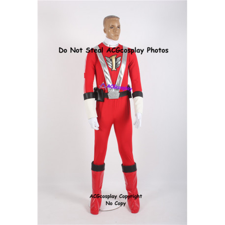 Engine Sentai Go-Onger Sosuke Go-On Red Cosplay Costume