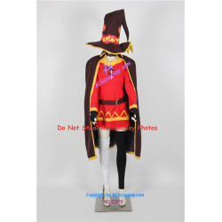 Konosuba Cosplay Megumin Cosplay Costume include big hat