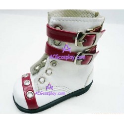 White Martin paragraph shoes version3 lolita shoes boots cosplay shoes