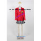 Fairy Tail Erza Scarlet Cosplay Costume school uniform