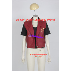 Resident Evil Claire Redfield Jacket Cosplay Costume faux leather made