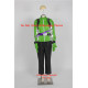 Tokumei Sentai Go Buster Iwaskai Ryuuji Blue Buster Cosplay Costume  green version