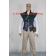 Disney Tangled Flynn Rider Cosplay Costume disney dark green VEST ONLY cosplay