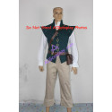 Tangled Flynn Rider Cosplay Costume dark green VEST ONLY cosplay