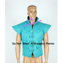 Tangled Flynn Rider Cosplay Costume green-blue VEST ONLY