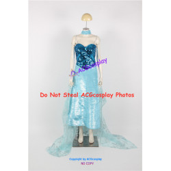 Disney Frozen Elsa Cosplay Costume princess cosplay Version 09