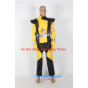 Mighty Morphin Power Rangers golden buster cosplay costume faux leather costume