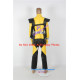 Mighty Morphin Power Rangers golden buster cosplay costume faux leather costume