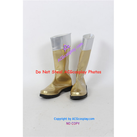 Mighty Morphin Power Rangers golden buster cosplay boots cosplay shoes