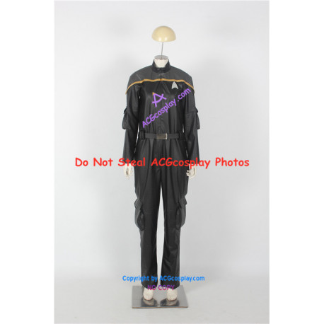 Star Trek Odyssey Operations Uniform Cosplay Costume faux leather costume