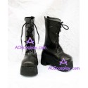 Fate stay night Saber Plain clothes cosplay shoes boots with thick soles