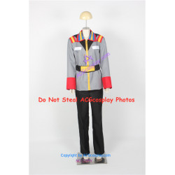 Gundam Mobile Suit Gundam 0096 Earth Federal Military Uniform Cosplay Costume