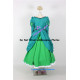 The Little Mermaid Ariel princess dress Cosplay Costume