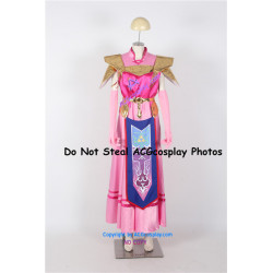 Legend of Zelda Ocarina of Time Cosplay Princess Zelda Cosplay Costume