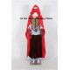 Once Upon a Time Ruby's Red Riding Hood Damask cosplay costume